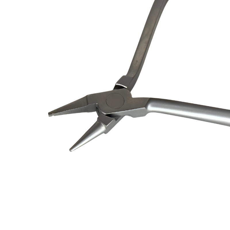 Long Bird Beak plier med udskæring max .020
